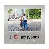 I Love My Nanny Photo Frame - 5 x 3.5" (13 x 9 cm) 