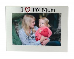 I Love My Mum Photo Frame - 5 x 3.5" (13 x 9 cm) 